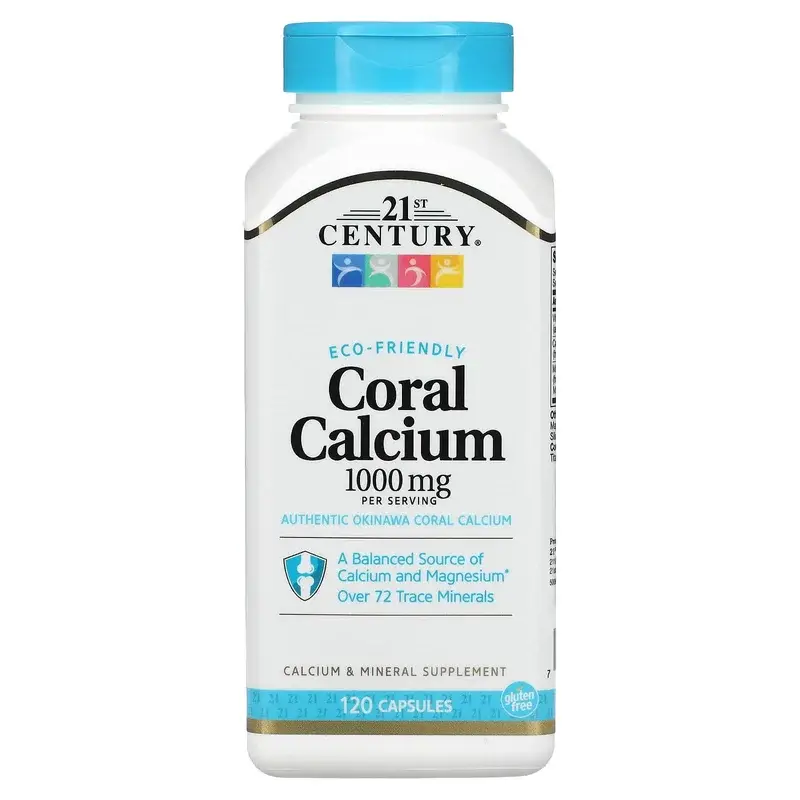 21st Century, Coral Calcium, 120 Capsules