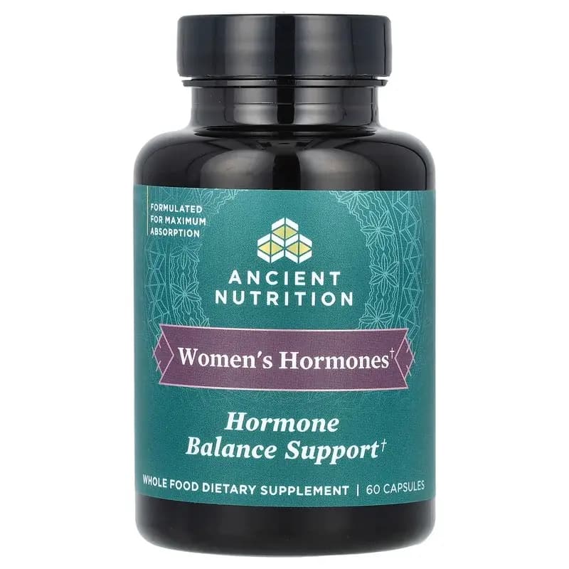 Ancient Nutrition, Women's Hormones, Hormone Balance Support, 60 Capsules
