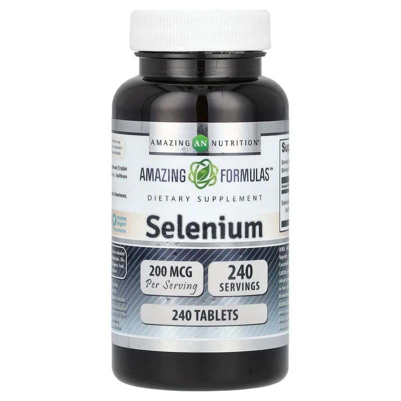 Amazing Nutrition, Selenium, 200 mcg, 240 Tablets