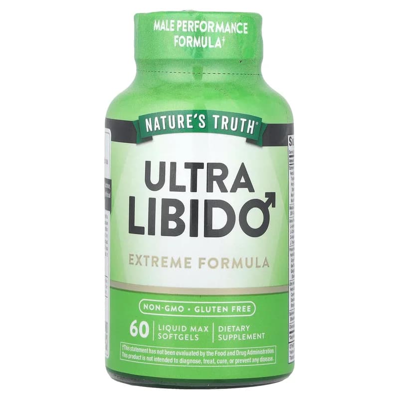 Nature's Truth, Ultra Libido, Extreme Formula, 60 Liquid Max Softgels