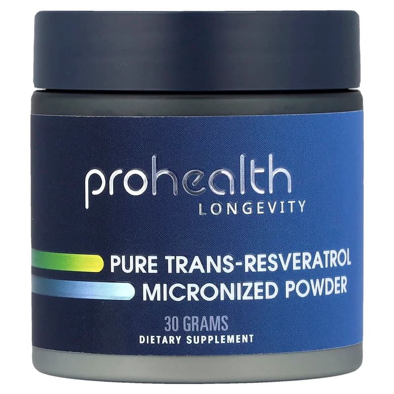 ProHealth Longevity, Pure Trans-Resveratrol, Micronized Powder, 30 g