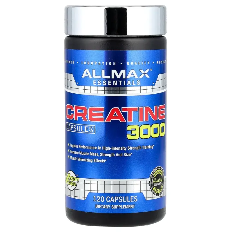 ALLMAX, Creatine 3000, 120 Veggie Caps (750 mg per Capsule)