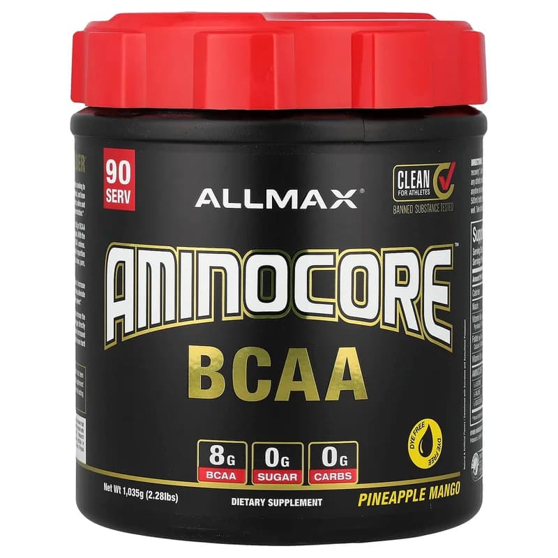 ALLMAX, AMINOCORE™ BCAA, Pineapple Mango, 2.28 lbs (1,035 g)