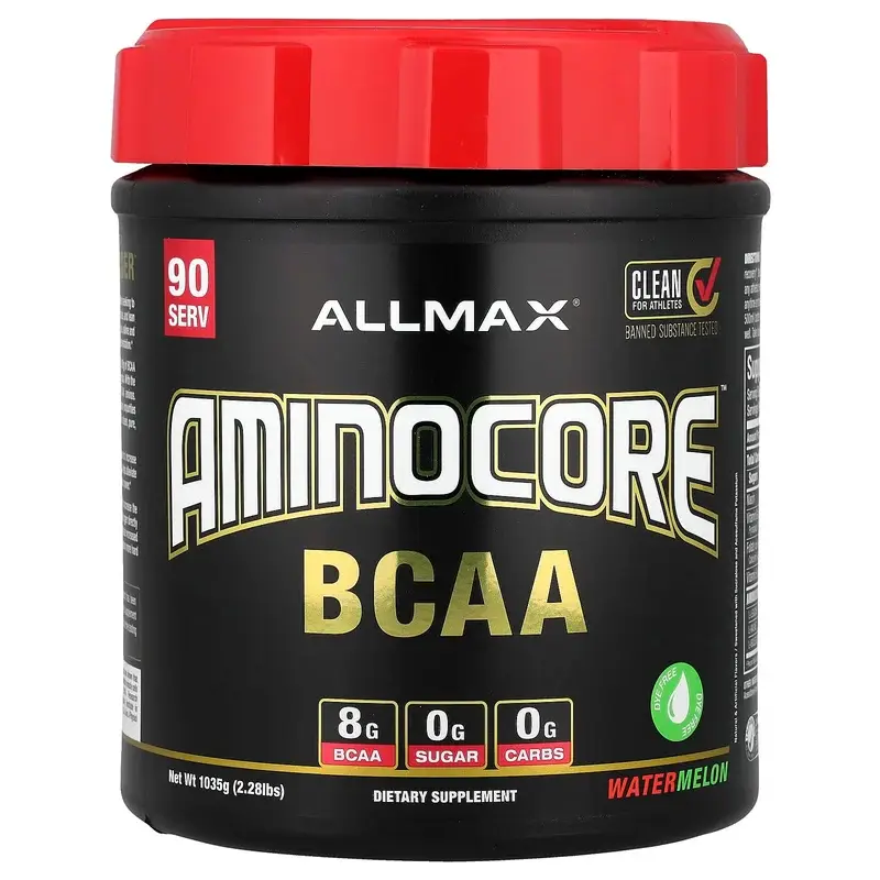ALLMAX, AMINOCORE™ BCAA, Watermelon, 2.28 lbs (1035 g)