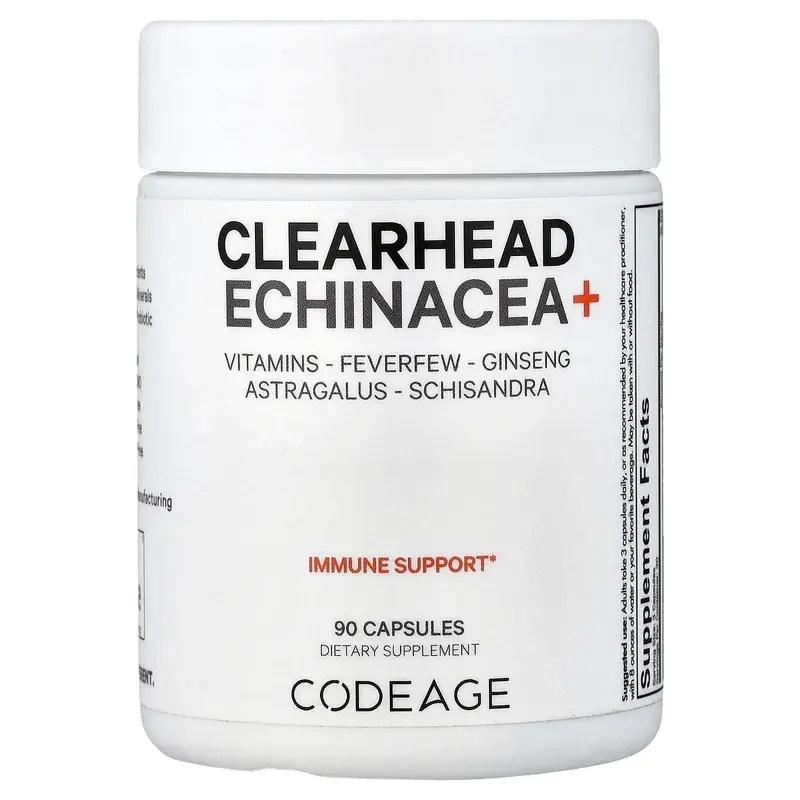 Codeage, Clearhead Echinacea+, 90 Capsules
