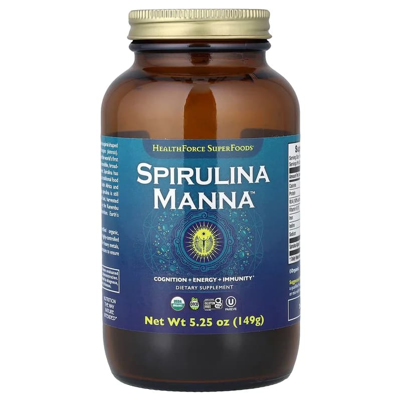 HealthForce Superfoods, Spirulina Manna™, 5.25 oz (149 g)