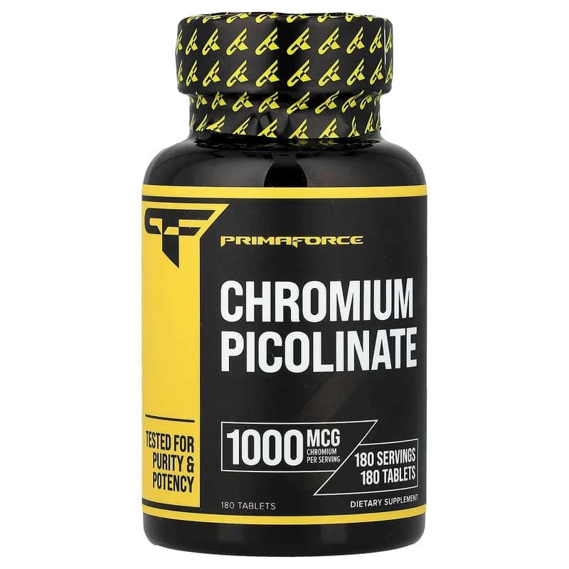 Primaforce, Chromium Picolinate, 1,000 mcg, 180 Tablets