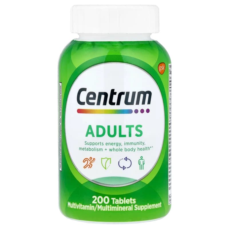 Centrum, Adults Multivitamin, 200 Tablets