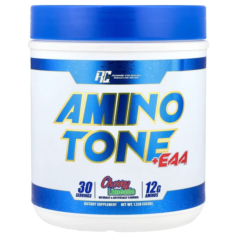 Ronnie Coleman, Signature Series, Amino Tone + EAA™, Cherry Limeade, 1.2 lbs (553 g)
