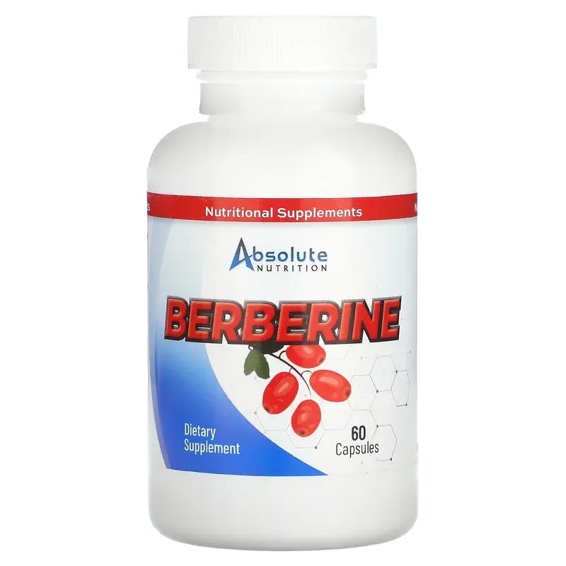 Absolute Nutrition, Berberine, 60 Capsules (600 mg Per Capsule)