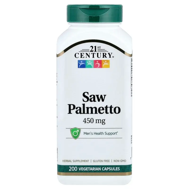 21st Century, Saw Palmetto, 200 Vegetarian Capsules