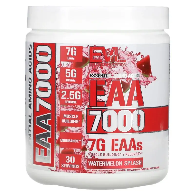 EVLution Nutrition, EAA 7000, Watermelon Splash, 9.9 oz (282 g)
