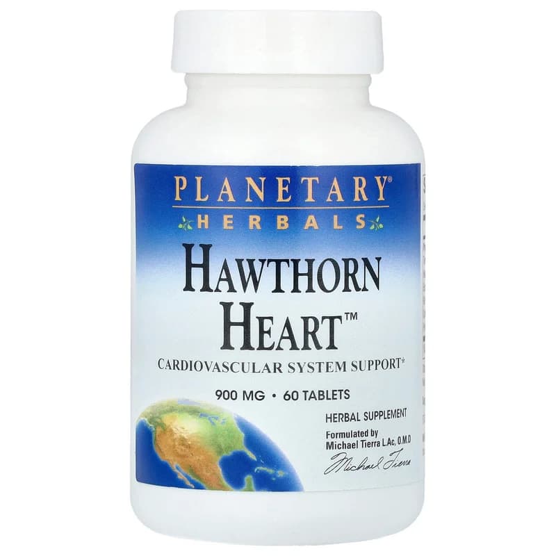 Planetary Herbals, Hawthorn Heart™, 60 Tablets