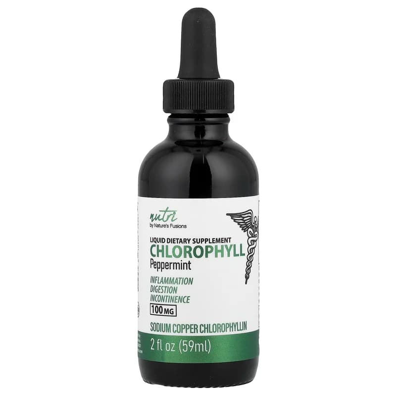 Nutri, Chlorophyll, Peppermint, 2 fl oz (59 ml)