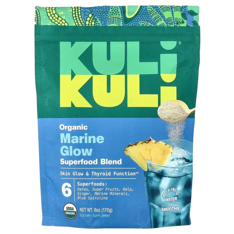 Kuli Kuli, Organic Superfood Blend, Marine Glow, 6 oz (170 g)