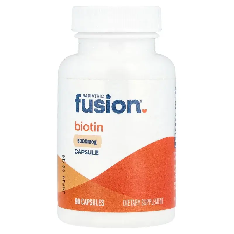 Bariatric Fusion, Biotin, 5,000 mcg, 90 Capsules