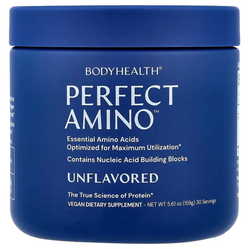 BodyHealth, Perfect Amino™, Unflavored, 5.61 oz (159 g)