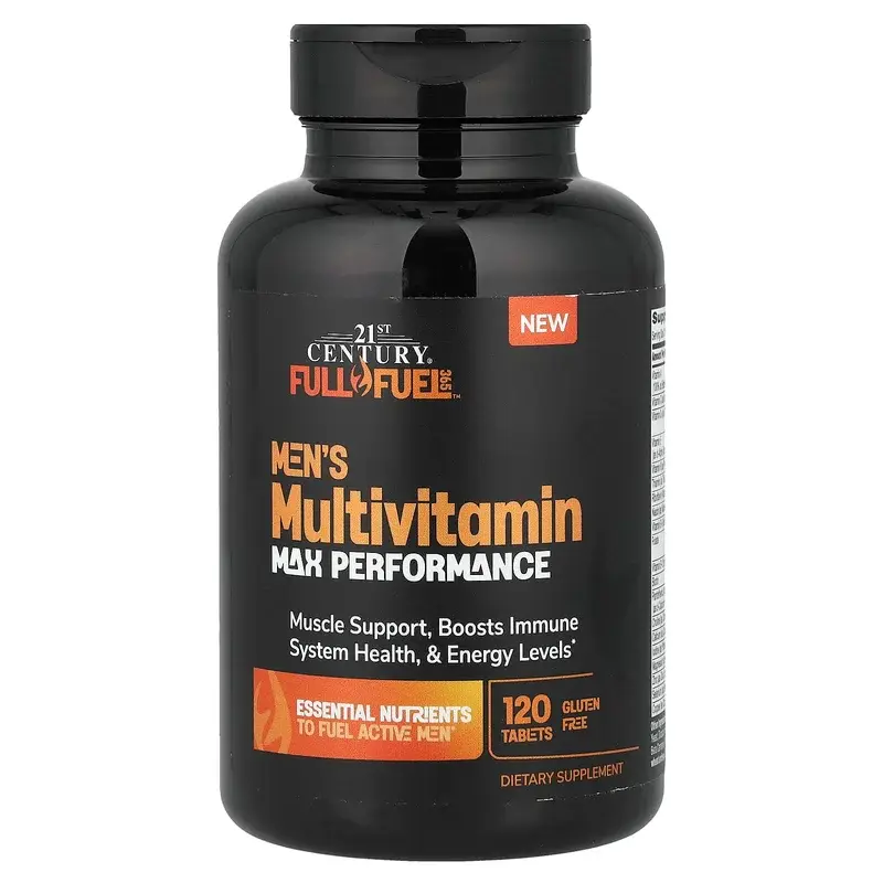 21st Century, Full Fuel 365™, Men's Multivitamin, Max Performance, 120 Tablets