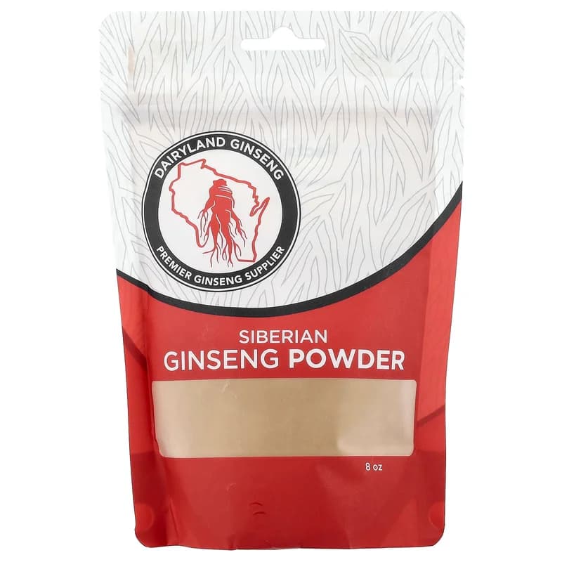 Dairyland Ginseng, Siberian Ginseng Powder, 8 oz