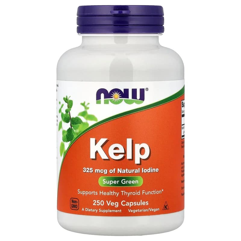 NOW Foods, Kelp, 325 mcg, 250 Veg Capsules