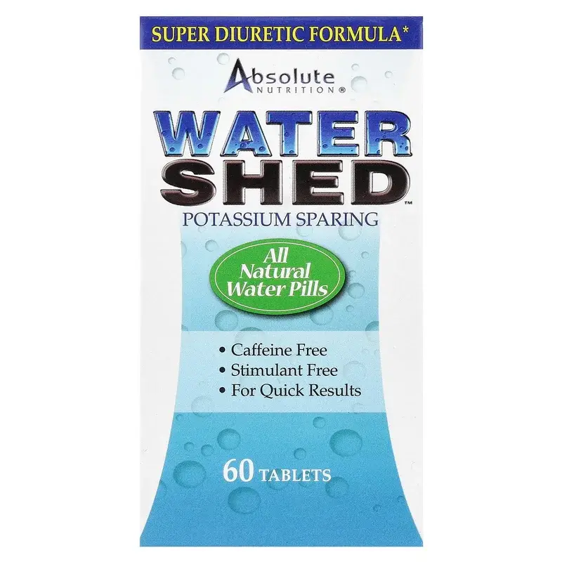 Absolute Nutrition, Watershed, Potassium Sparing, 60 Tablets