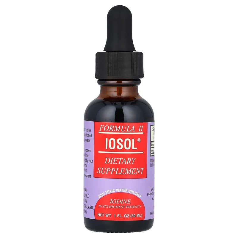 TPCS, Iosol® Formula II, 1 fl oz (30 ml) (1,830 mcg per Serving)