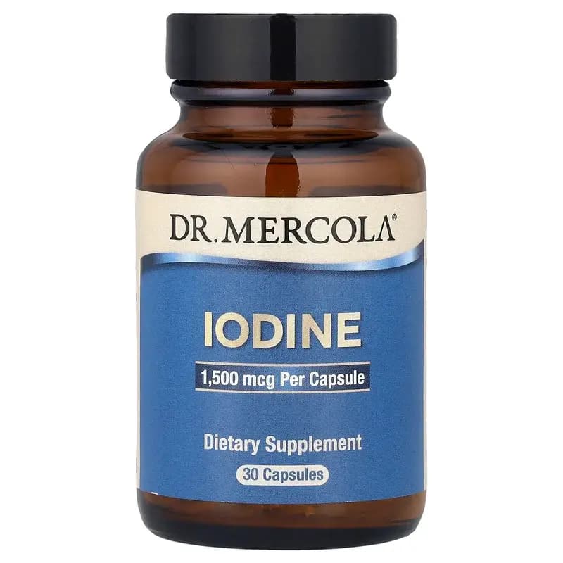 Dr. Mercola, Iodine, 1,500 mcg, 30 Capsules