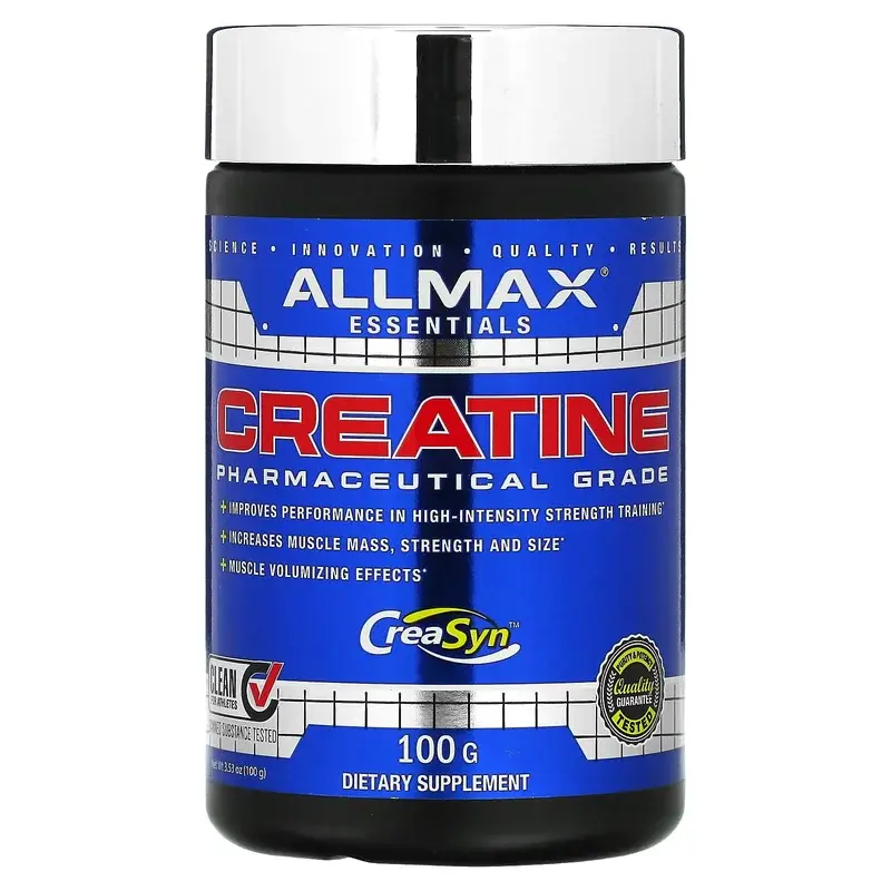 ALLMAX, Creatine, Pharmaceutical Grade, Unflavored, 3.53 oz (100 g)