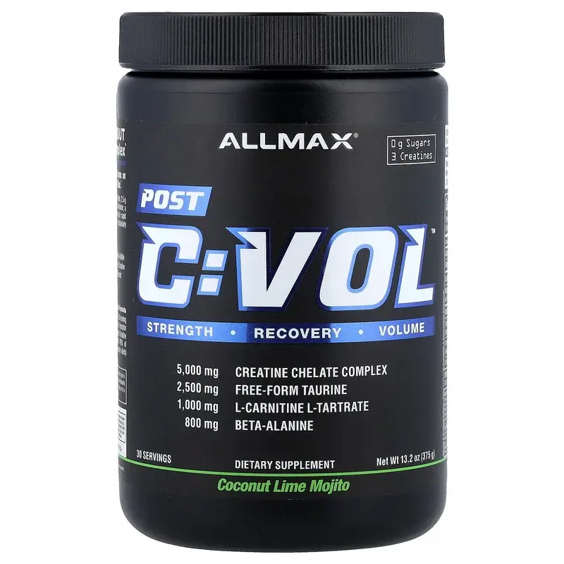 ALLMAX, C:VOL™, Post, Coconut Lime Mojito, 13.2 oz (375 g)