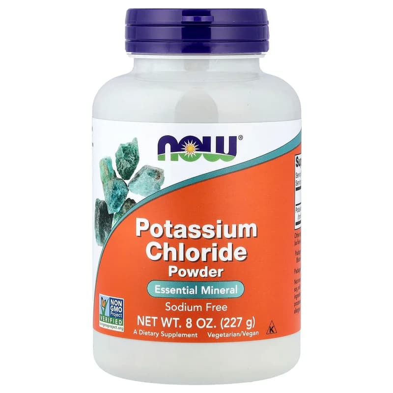 NOW Foods, Potassium Chloride Powder, 8 oz (227 g)
