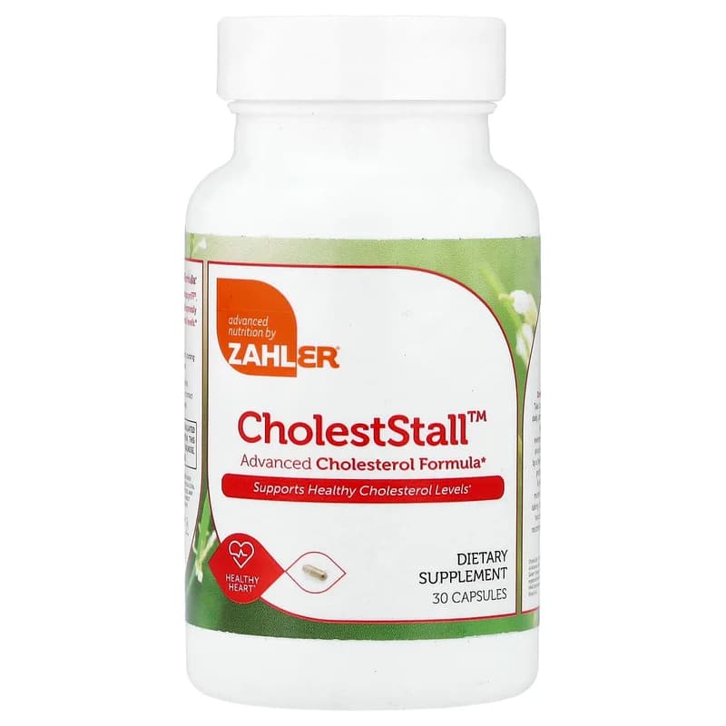 Zahler, CholestStall™, Advanced Cholesterol Formula, 30 Capsules