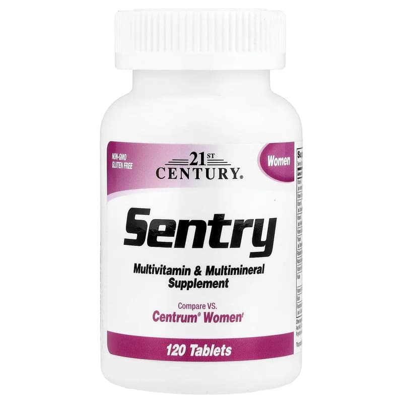 21st Century, Sentry Women, Multivitamin & Multimineral Supplement, 120 Tablets