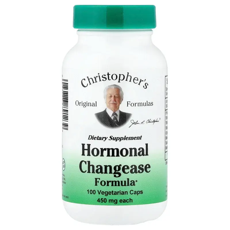 Christopher's Original Formulas, Hormonal Changease Formula, 100 Vegetarian Caps